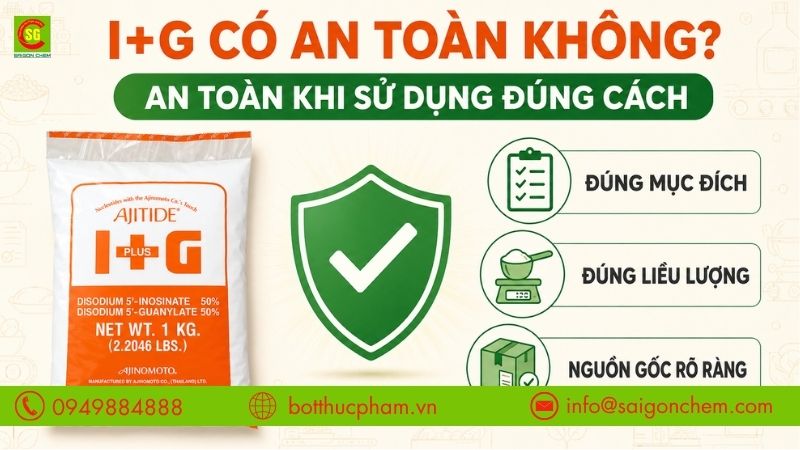 I+G có an toàn không?